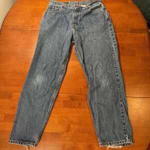 VTG Levis Jeans Womens 14 Blue 560 Loose Straight Y2K Medium Wash Denim